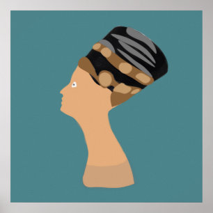 Eegyptian queen Nefertiti Poster