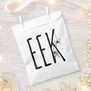 EEK Spooky Spider Halloween Party Favour Bag