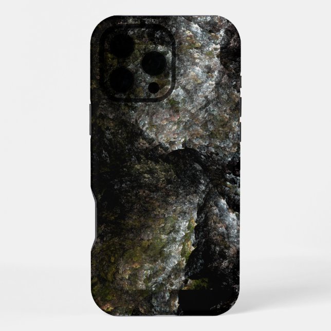 Eerie abstract art   iPhone case (Back)