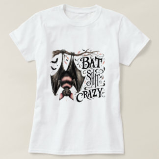 Eerie Arboreal Bat Decor Adorable T-Shirt