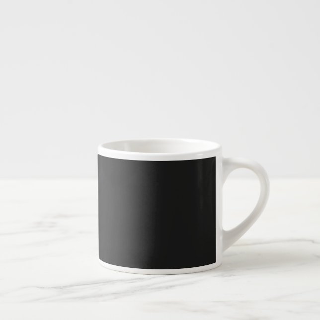 Eerie Black Espresso Cup (Right)
