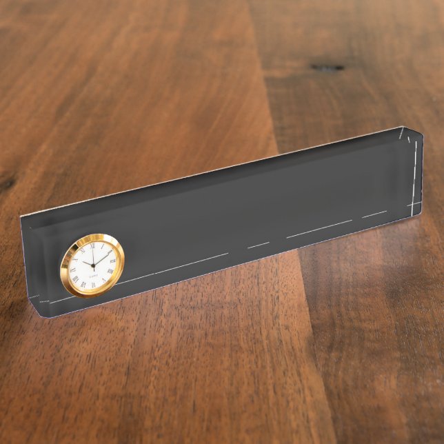 Eerie Black Nameplate (Side)