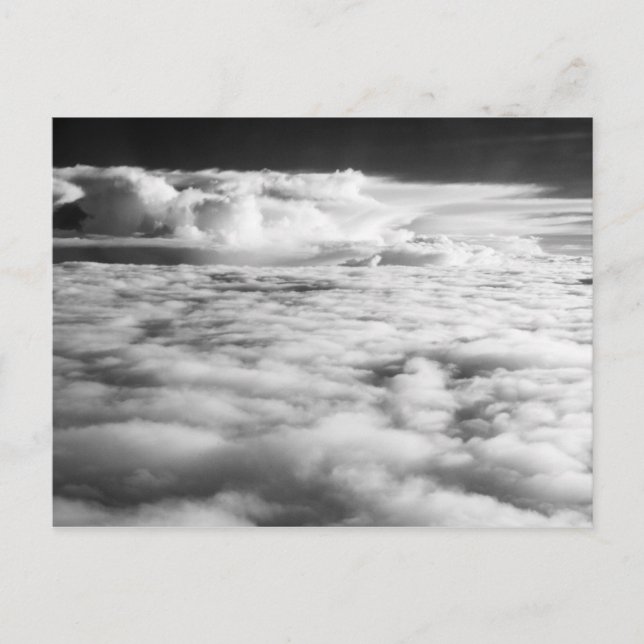 Eerie cloudscape at sunrise. 2 postcard (Front)