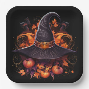 Eerie Echoes cardboard plates