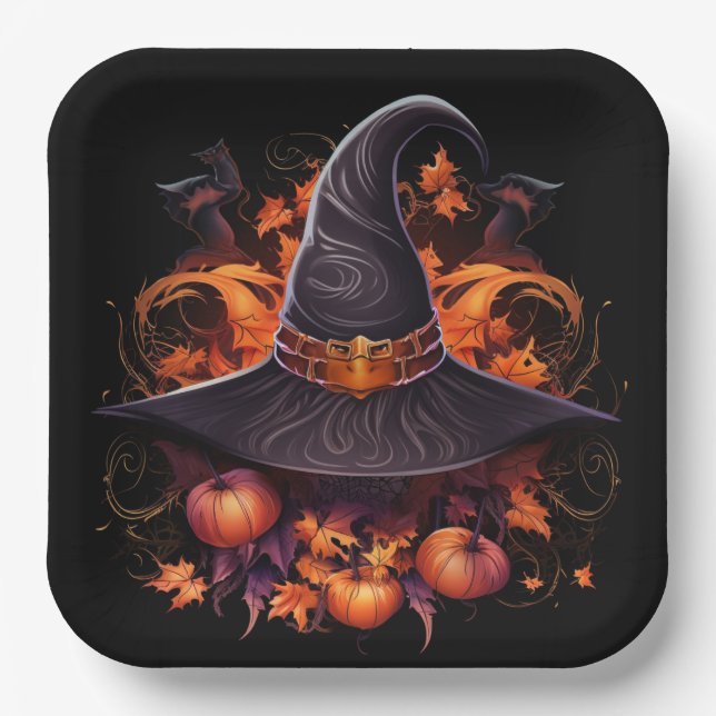 Eerie Echoes cardboard plates (Front)