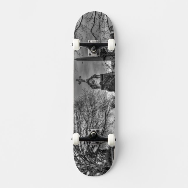eerie graveyard skateboard (Front)