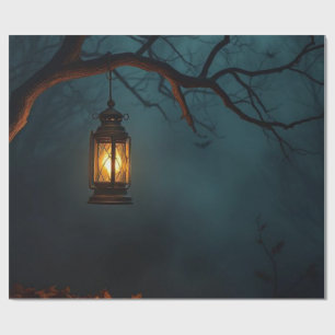 Eerie Halloween Lantern Gift Wrap – Limited
