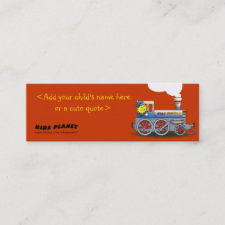 Eerie Locomotive - bookmark for kids Calling Card