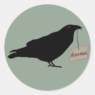 Eerie Raven Sticker Seal