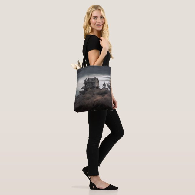 Eerie Seclusion Tote Bag (On Model)