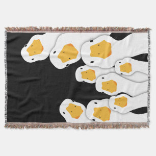 Eerie Surveillance: Geese Monitoring from Space Throw Blanket