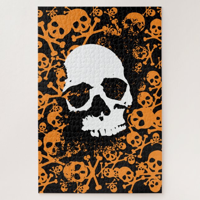 Eerie Symmetry: A Vibrant Array of Colourful Human Jigsaw Puzzle (Vertical)