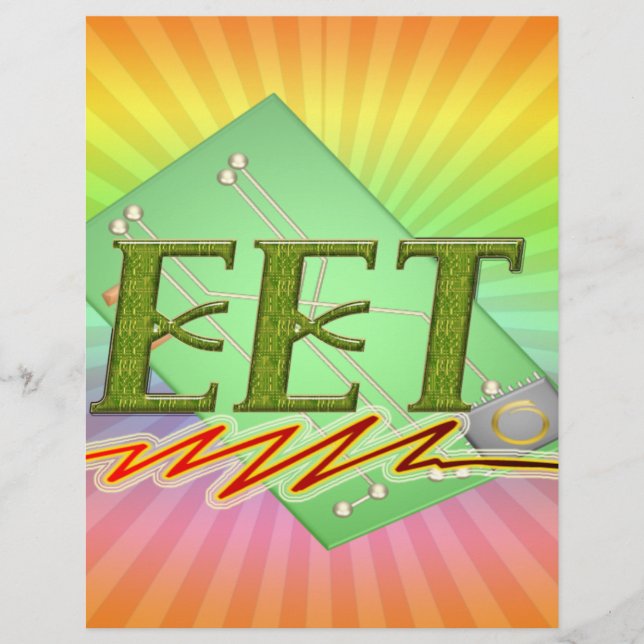 EET - ELECTRICAL ENGINEER TECH CIRCUIT BOARD LOGO (Front)