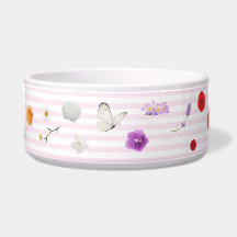 Eetbak Dogs Vlinders and Blooms