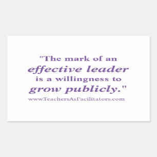 Effective Leader Sticker