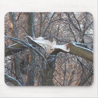 Effects of an Ice Storm Mouse Pad