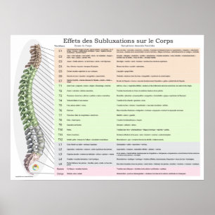 Effects of Spinal Subluxation in French Poster