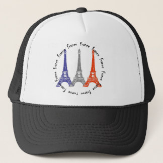 effel tower trucker hat