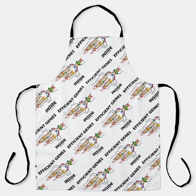 Efficient Genes Inside DNA Replication Humour Apron (Front)