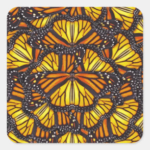 Effie's Butterflies Square Sticker