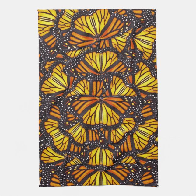 Effie's Butterflies Tea Towel (Vertical)