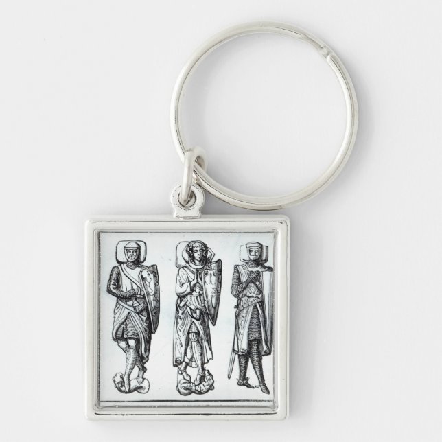 Effigies of Knights Templars Key Ring (Front)