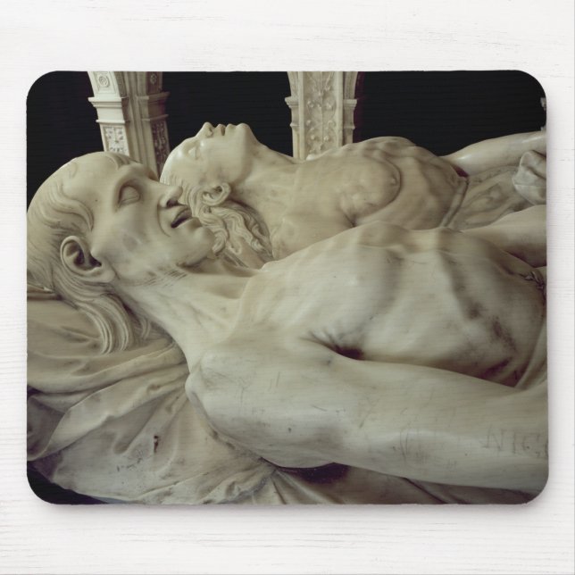 Effigies of Louis XII  and Anne of Brittany Mouse Pad (Front)