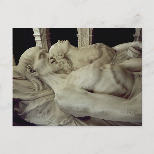 Effigies of Louis XII and Anne of Brittany Postcard (Front)