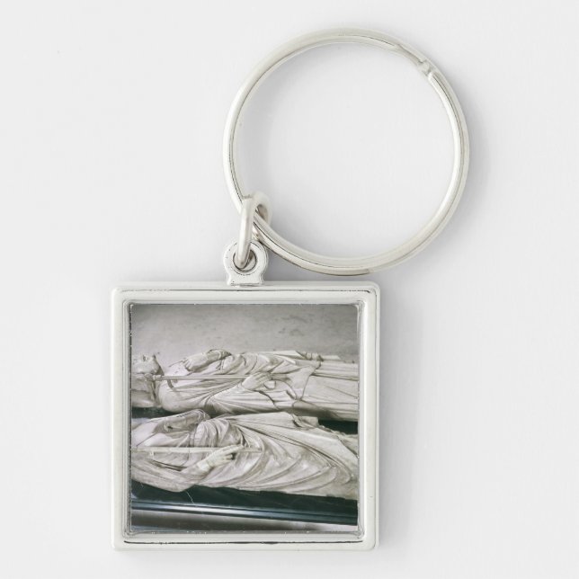 Effigies of Philippe III  the Bold and Philippe Key Ring (Front)