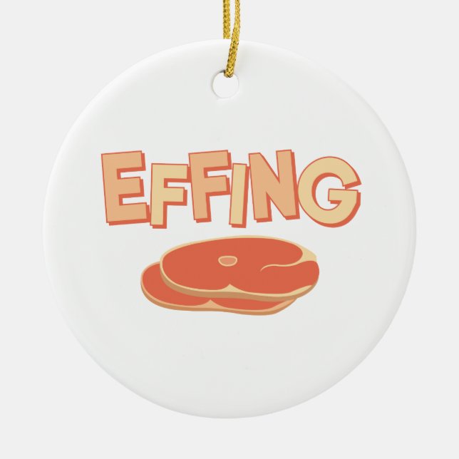 Effingham Ceramic Tree Decoration (Front)