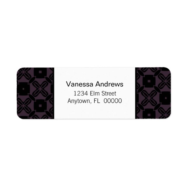 Effortless Beauty Return Address Labels (Front)