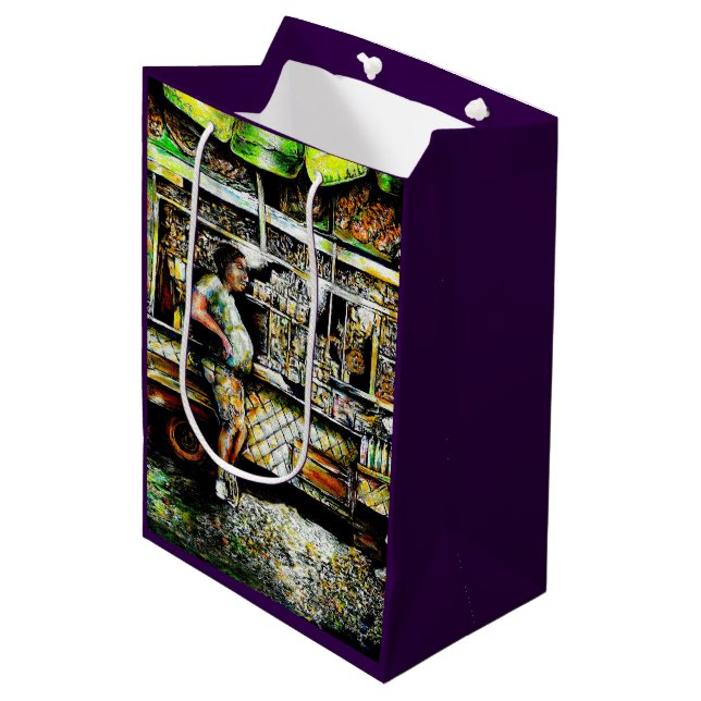 Effulgent Medium Gift Bag (Front Angled)