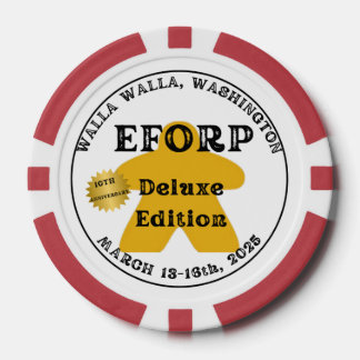 EFORP 2025 10th Anniversary Deluxe Edition Poker Chips