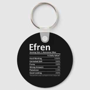 Efren Nutrition Funny Birthday Personalised Name G Key Ring
