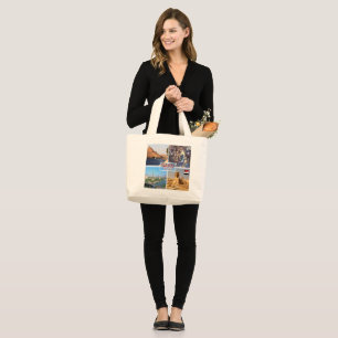 EG Cairo - River Nile - Khan el Khalili - Large Tote Bag