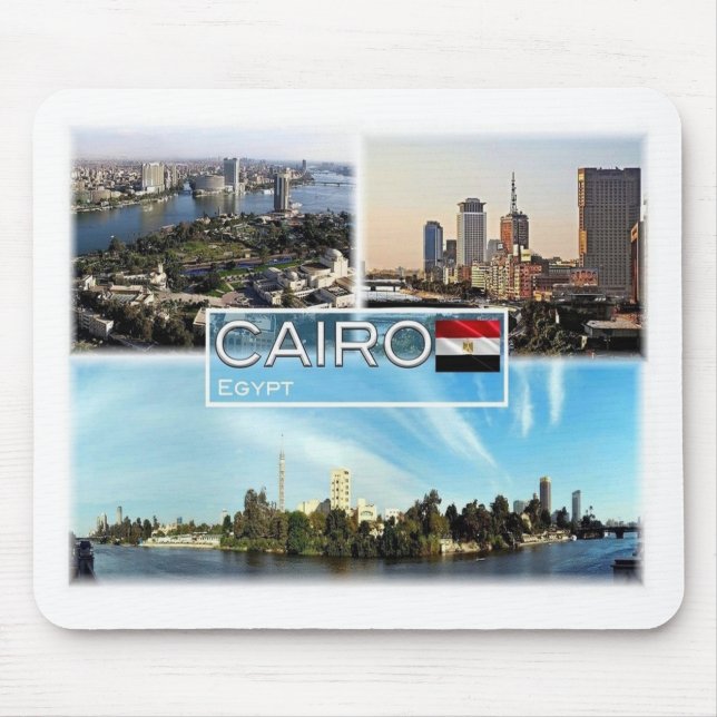 EG Egypt - Cairo - Gezira island - Nile - Mouse Pad (Front)