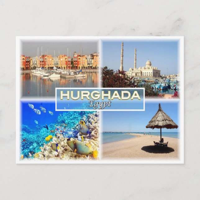 EG  Egypt - Hurghada - red sea - Postcard (Front)