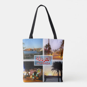EG Hurghada by Night - Red Sea - El Gun Tote Bag