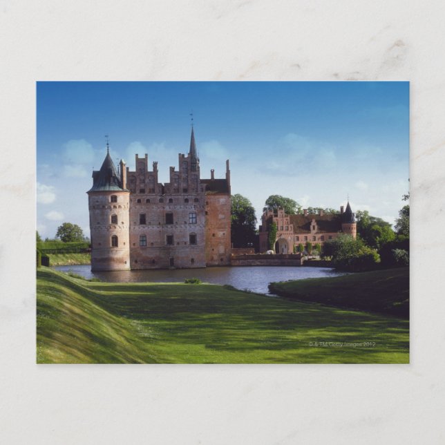 Egeskov Castle, Denmark Postcard (Front)