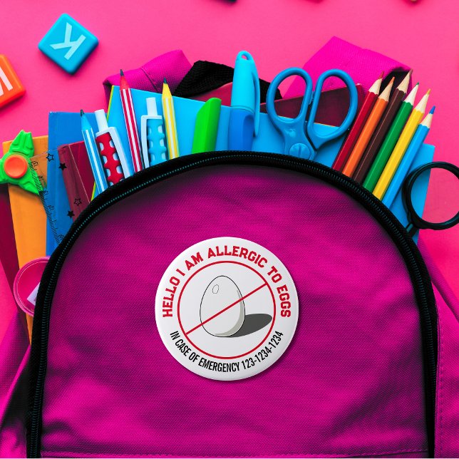 Egg Allergy Badge  (Creator Uploaded)