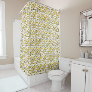 Egg and Chick Shower Curtain