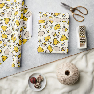 Egg and Chick Wrapping Paper