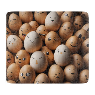Egg Antics Cutting Board