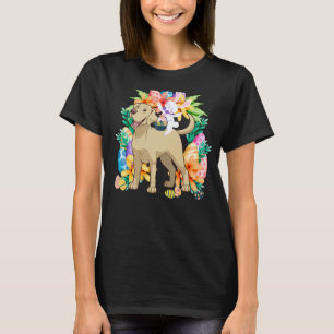 Egg Basket Rabbit Riding Labrador Retriever Dog Ea T-Shirt