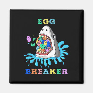 Egg Breaker Shark Easter Fun Boys Girls Kids Magnet