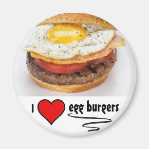 Egg Burgers Magnet