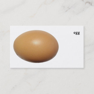 egg business business card