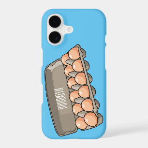 Egg carton cartoon illustration