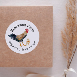 Egg Carton Label Chicken