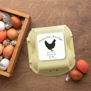 Egg Carton Label customize egg box free range